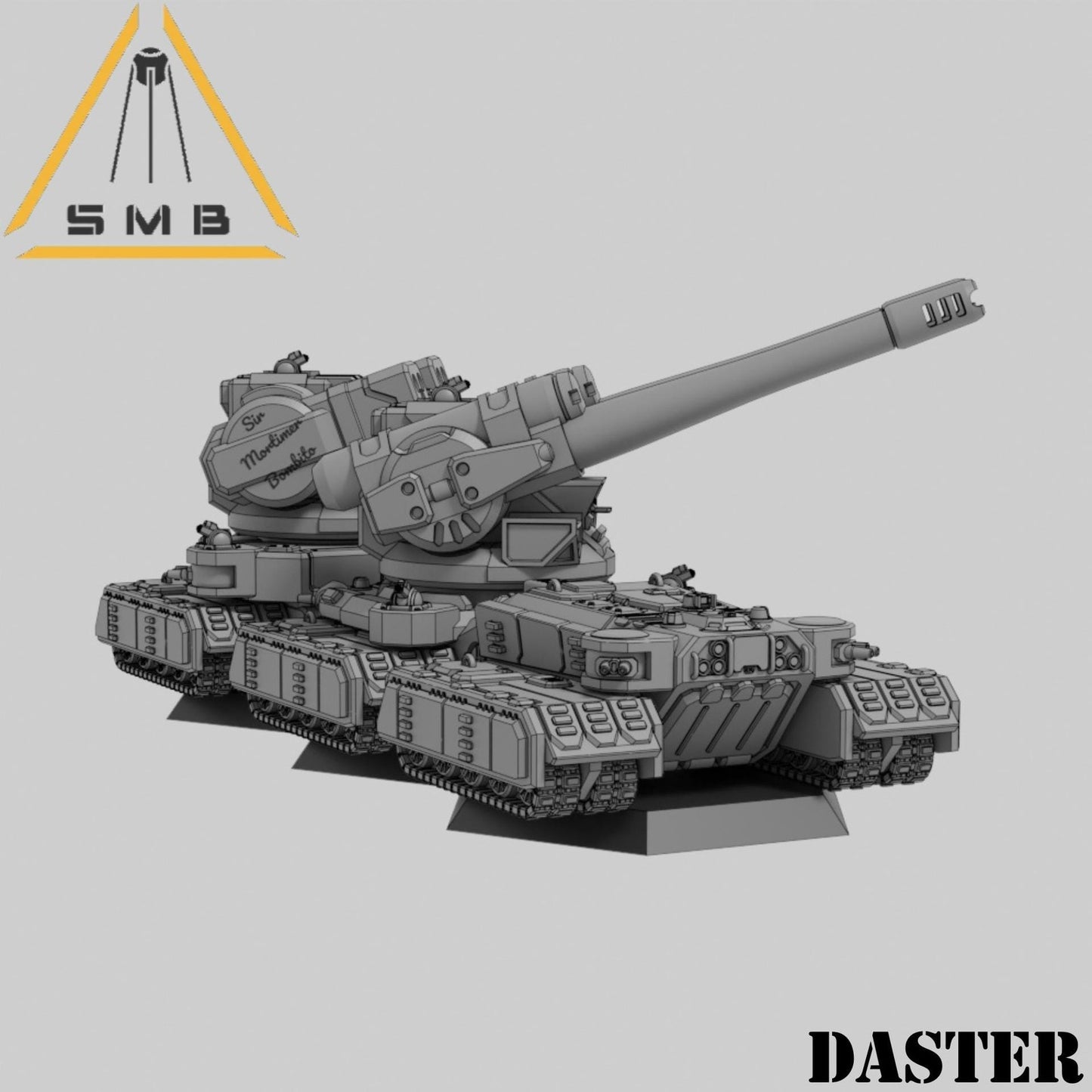 Daster Super Heavy Tank | 1:265 | 285 | 6mm Battletech Scale |