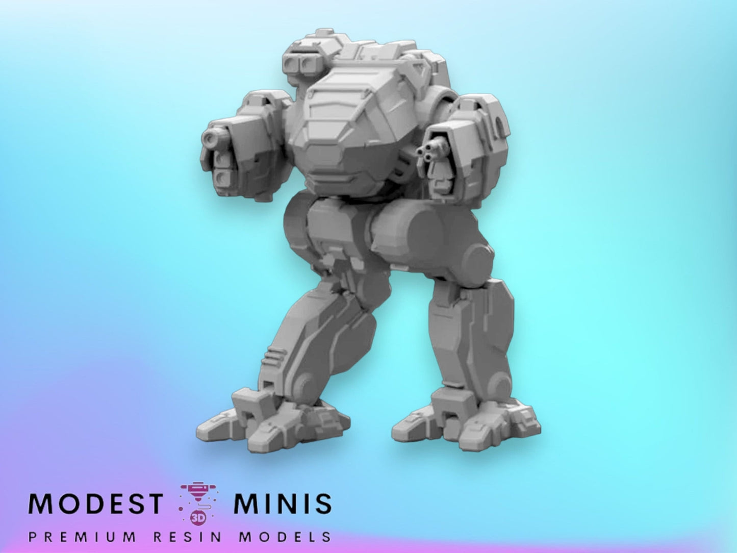 Rakshasa MDG-2A | 1:265 | 6mm Scale | Mecha | Sir Mortimer