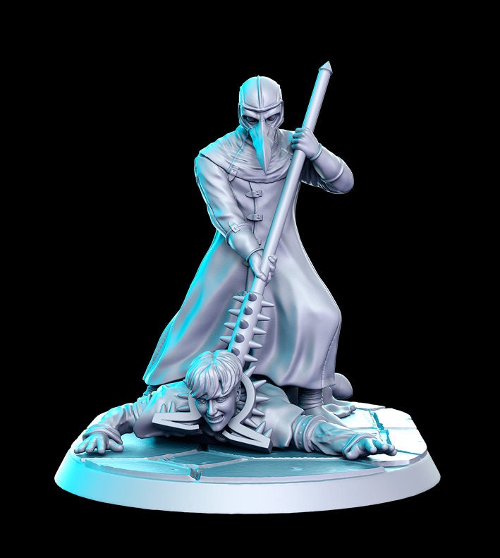 Dr Beak the Torturer - 32mm Scale DnD Miniature | Dungeons and Dragons | JRPG Mini - RN Estudio