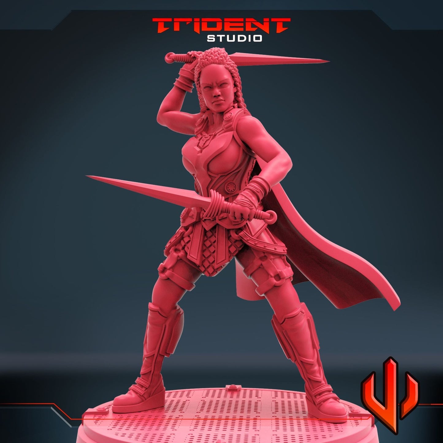 Norse Angel B - 40mm  Miniature | Crisis Protocol Proxy | Trident