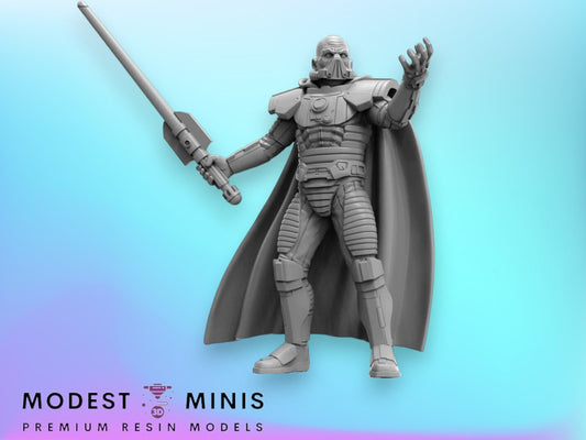 Ancient Evil Lord A - 28mm - 40mm Scale | DnD | Trident Star Wars Fan Art