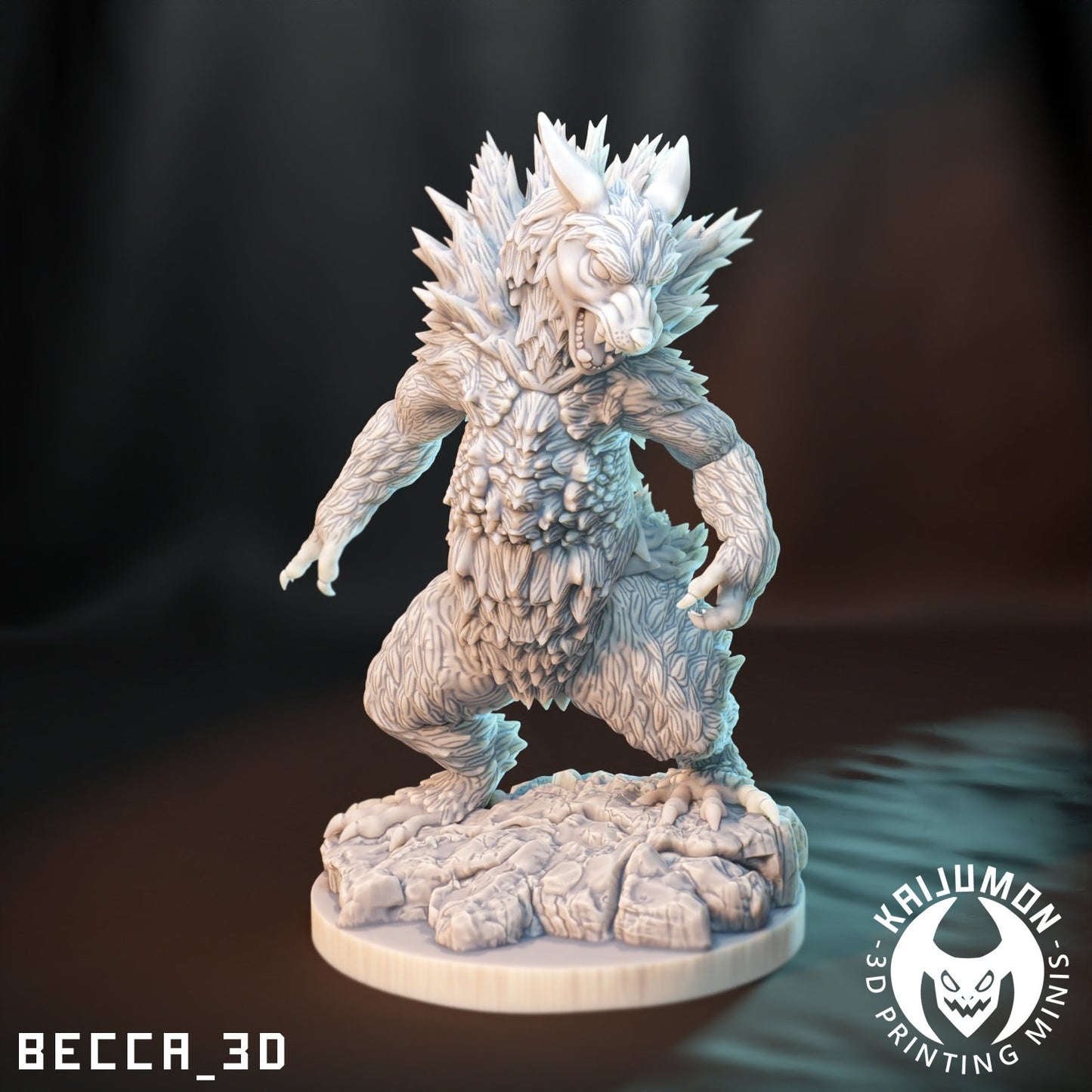 Fire Mouse - Resin Kaiju Minis | Dungeons and Dragons Mini | Sci Fi | Fantasy Resin