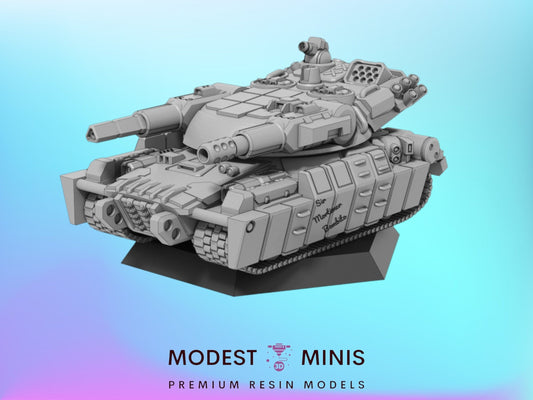 Challeng X Heavy Tank  | 1:265 | 6mm Battletech  Scale | Mecha | Sir Mortimer