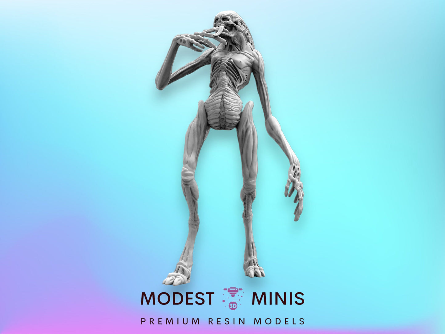 Xeno Newborn 2 - 32mm Scale Alien Miniature | RPG | Sci fi | Xeno | Role Playing | DnD | Papsikel