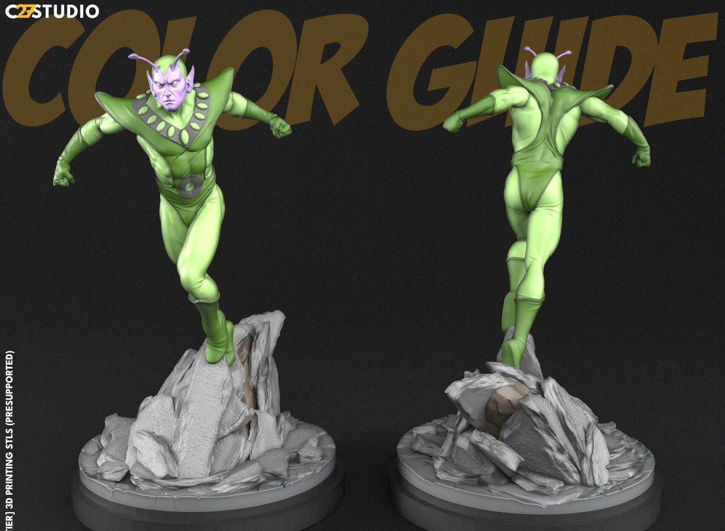 Imperial Elf - 32mm - 40mm Mini | Crisis Protocol Proxy | C27