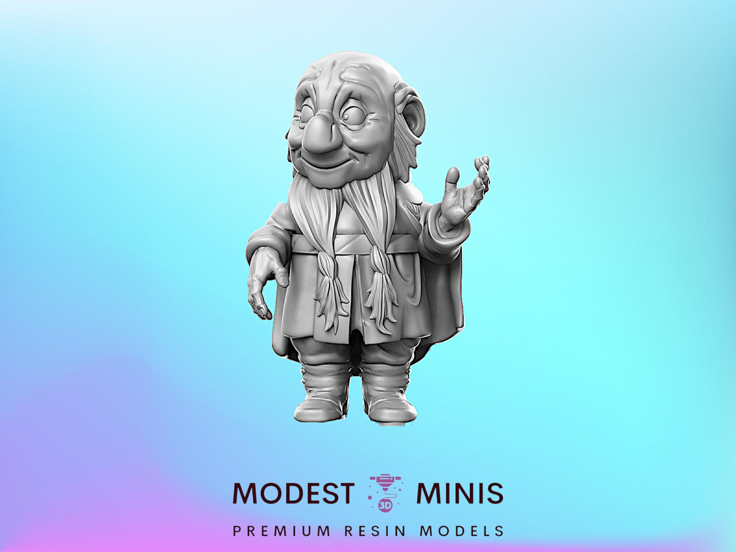 LOTR Bofuri Dwarf - 32mm Scale DnD Miniature | Dungeons and Dragons | Classic JRPG Mini - RN Estudio
