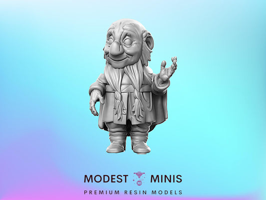 LOTR Bofuri Dwarf - 32mm Scale DnD Miniature | Dungeons and Dragons | Classic JRPG Mini - RN Estudio