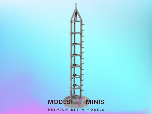 250mm Radio Tower | 28mm - 54mm Scale | Survivor Terrain | Medical Scatter | Sci Fi Terrain | EC3D Badlands
