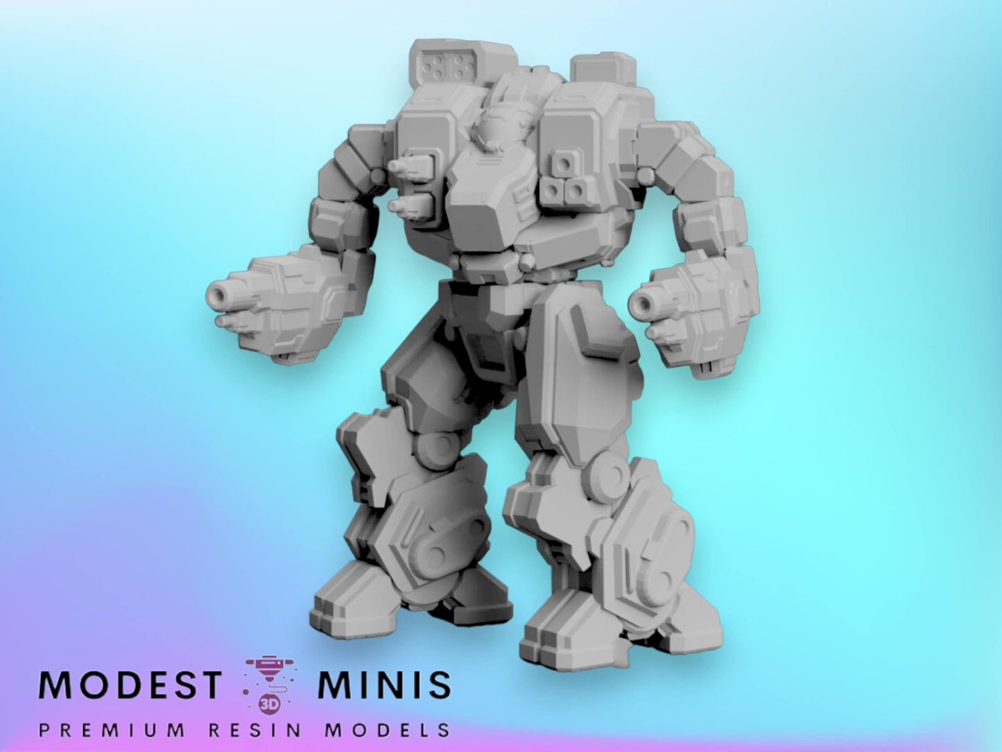 Hellbringer HBR | 1:265 | 6mm Battletech Scale | Mecha | Sir Mortimer