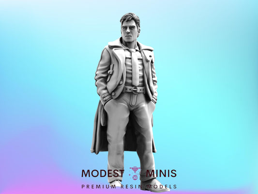 Replicant Detection Ricky Deckard - 28mm 32mm 40mm Scale Cyberpunk Miniature  |  Blade Runner | | Papsikels