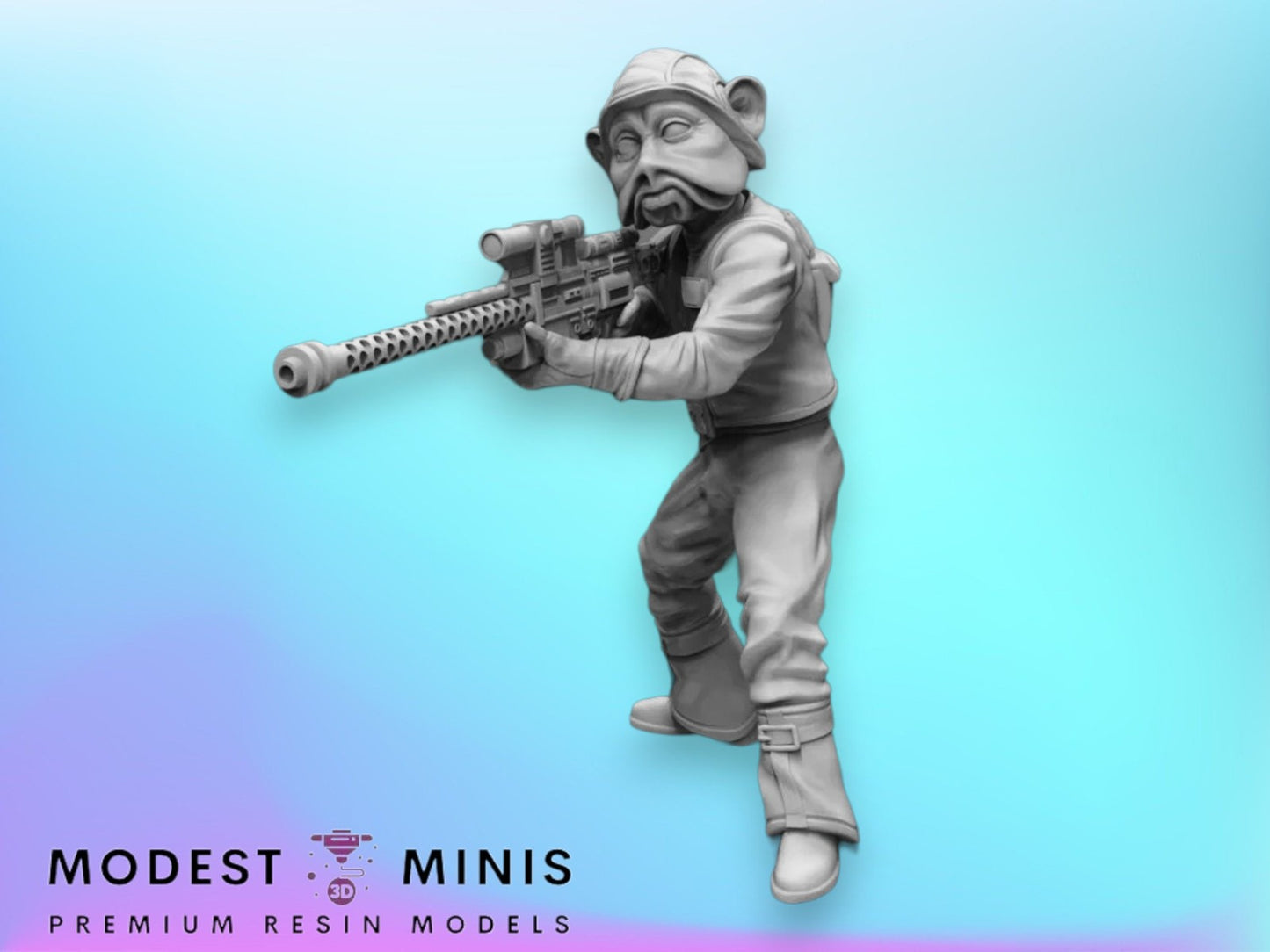 Nien - 28mm - 40mm Scale | RPG | Scifi | Role Playing | Star Wars Legion Mini