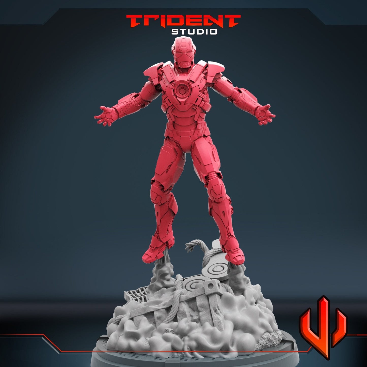 Mk17 - 40mm  Miniature | Crisis Protocol Proxy | Trident