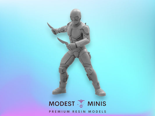 The Boys Black Ninja - 40mm  Miniature | Crisis Protocol Proxy | Trident