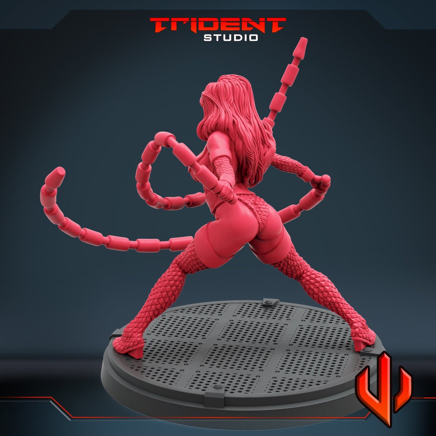 Coachwip Serpent Society - 40mm  Miniature | Crisis Protocol Proxy | Trident