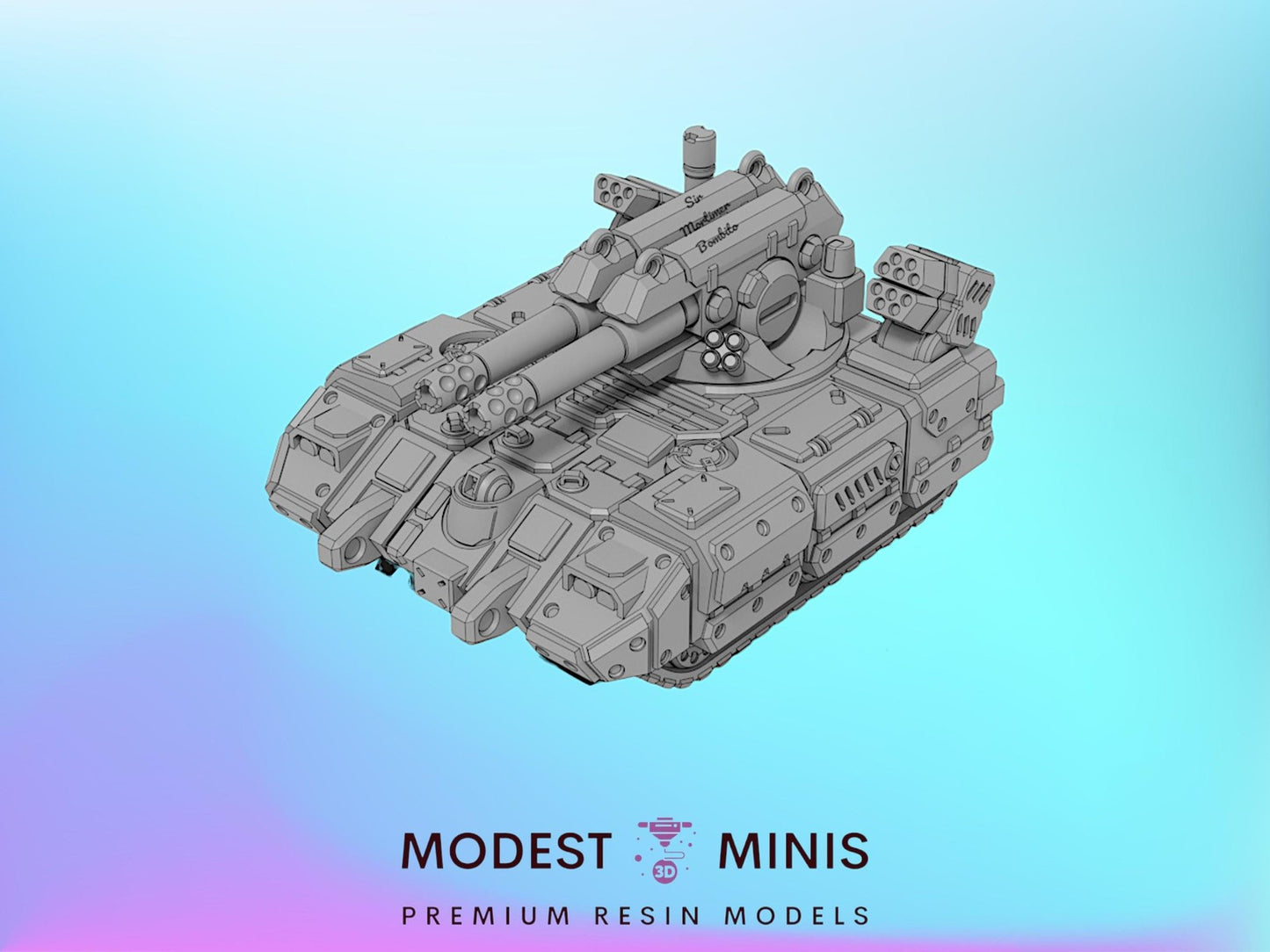 Nesun LBX Tank | 1:265 | 285 | 6mm Battletech Scale |