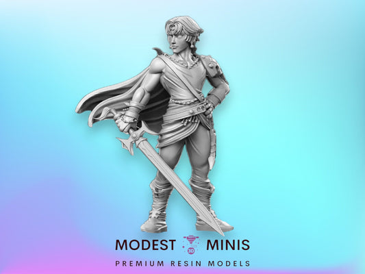 Bart - 32mm Scale DnD Miniature | Dungeons and Dragons | JRPG Mini - RN Estudio