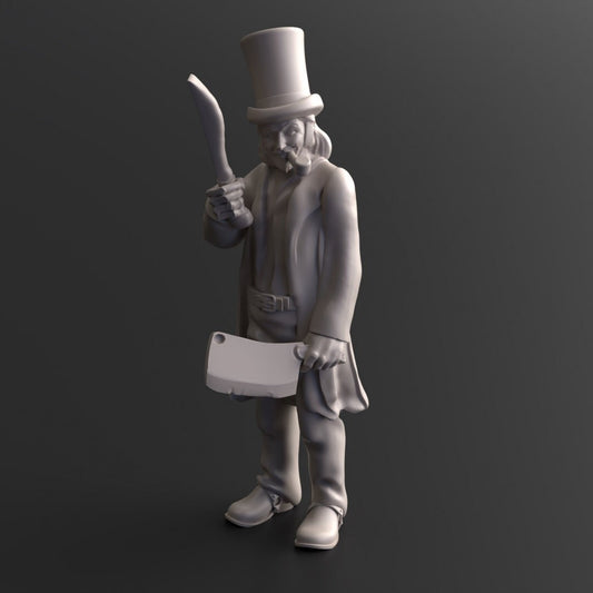 Survivor William | 28mm - 100mm Scale Resin Mini | Zombicide | Vaultz