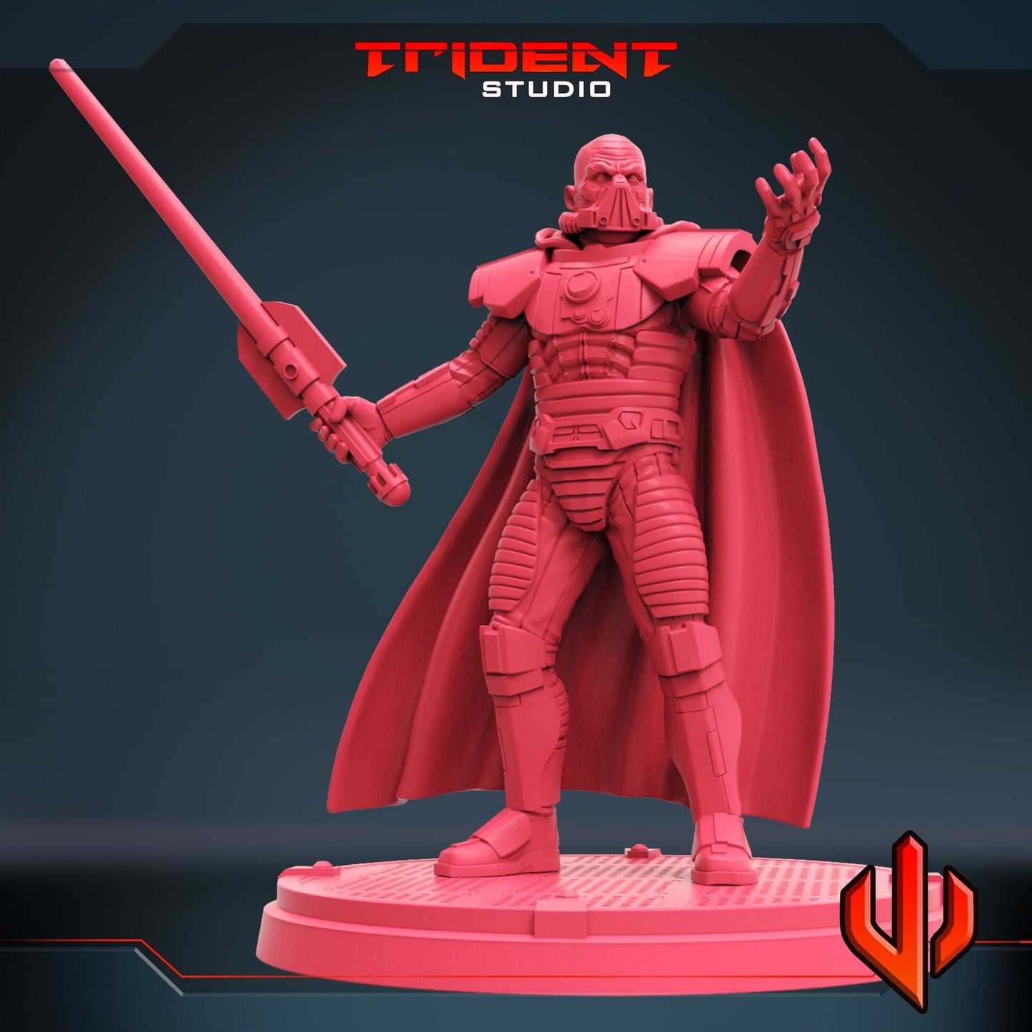 Ancient Evil Lord A - 28mm - 40mm Scale | DnD | Trident Star Wars Fan Art