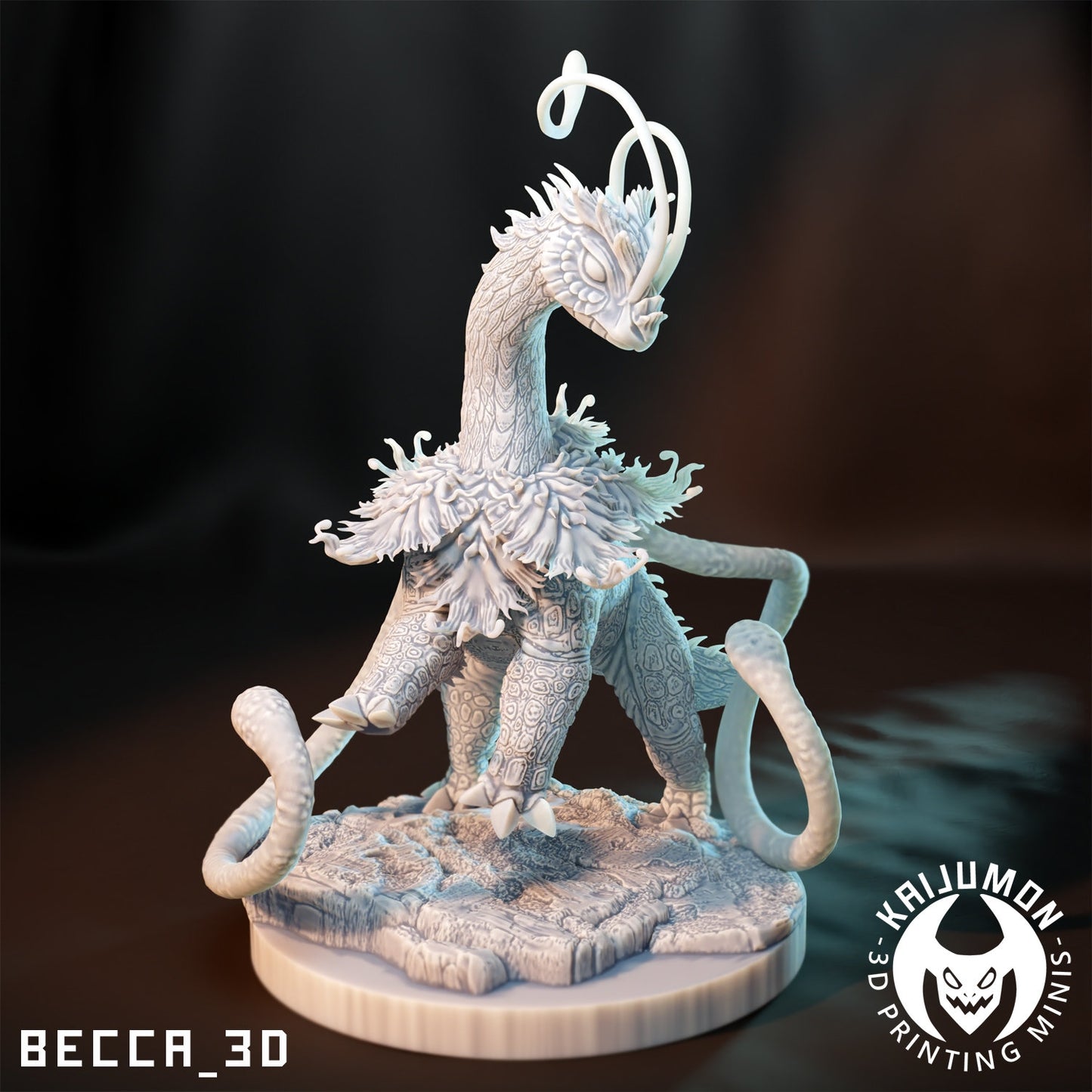 Leafasaurus - Resin Kaiju Minis | Dungeons and Dragons Mini | Sci Fi | Fantasy Resin