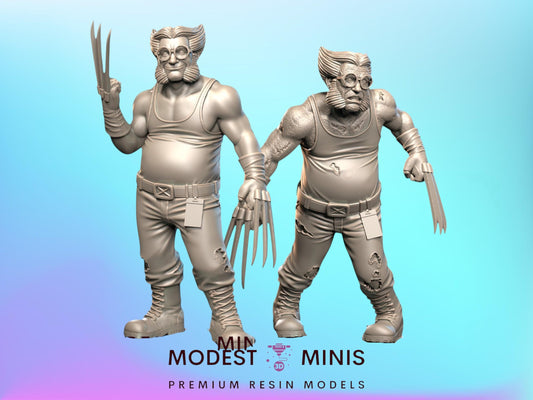 Zombieverine Survivor and Zombie - 28mm 30mm 32mm - Wasteland | Zombicide | Walking Dead | Zombie Con