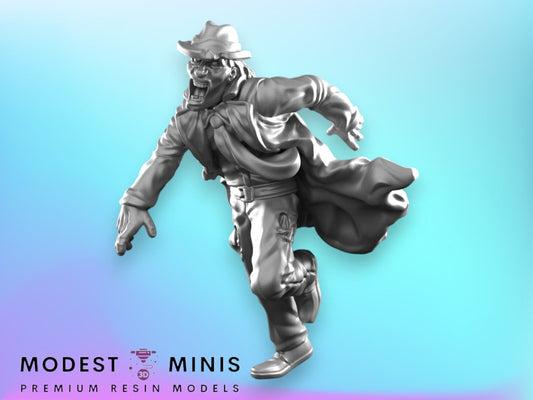 Zombie Runner Stalker 2 | 28mm - 100mm Scale Resin Mini | Zombicide | Vaultz