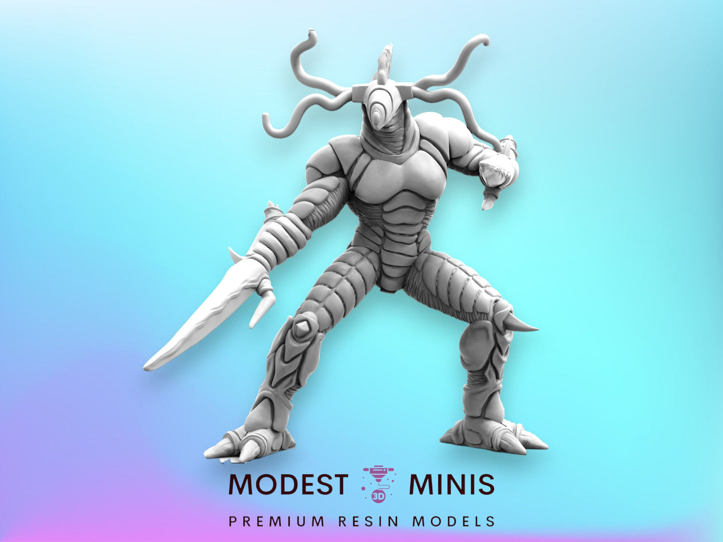 Hyper Papsinoid Tantroms C - Resin Cyberpunk Miniature  | Papsikels