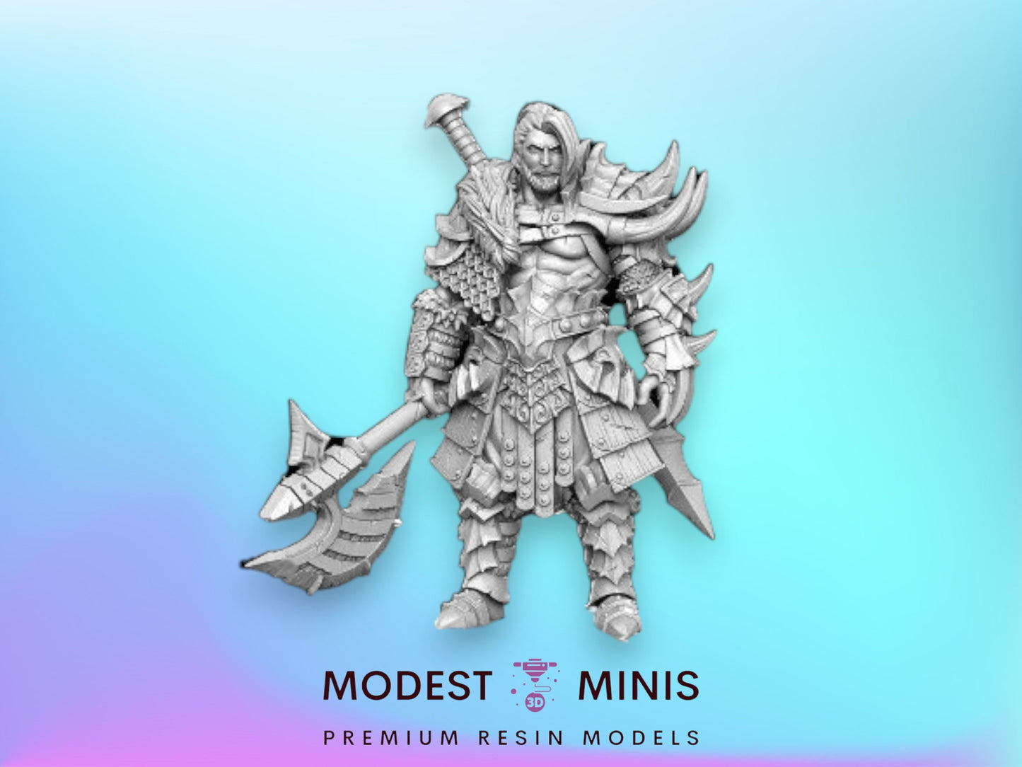 Kron - 32mm Scale DnD Miniature | Dungeons and Dragons| Fantasy Mini - RN Estudio