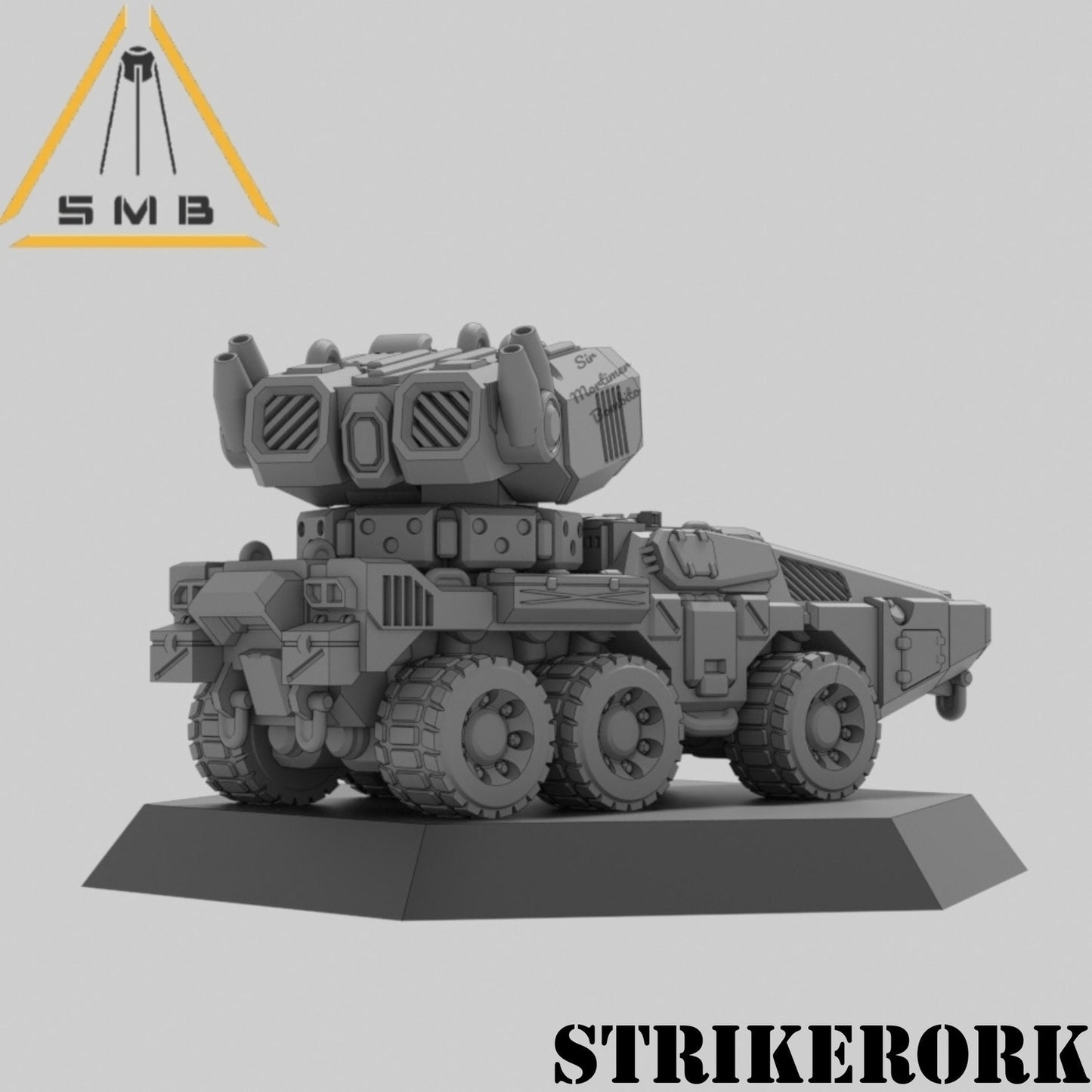 StrikerOrk Mobile Missile Launcher Tank | 1:265 | 6mm Battletech Scale | Mecha | Sir Mortimer