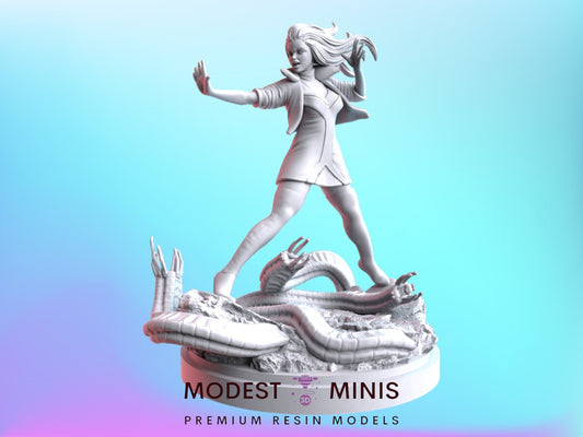 Ms Magnetic - 32mm - 40mm Mini | Crisis Protocol Proxy | C27