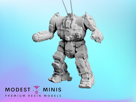 Zeus ZEU-5T4 Assault | 1:265 | 6mm Battletech Scale | Mecha | Sir Mortimer