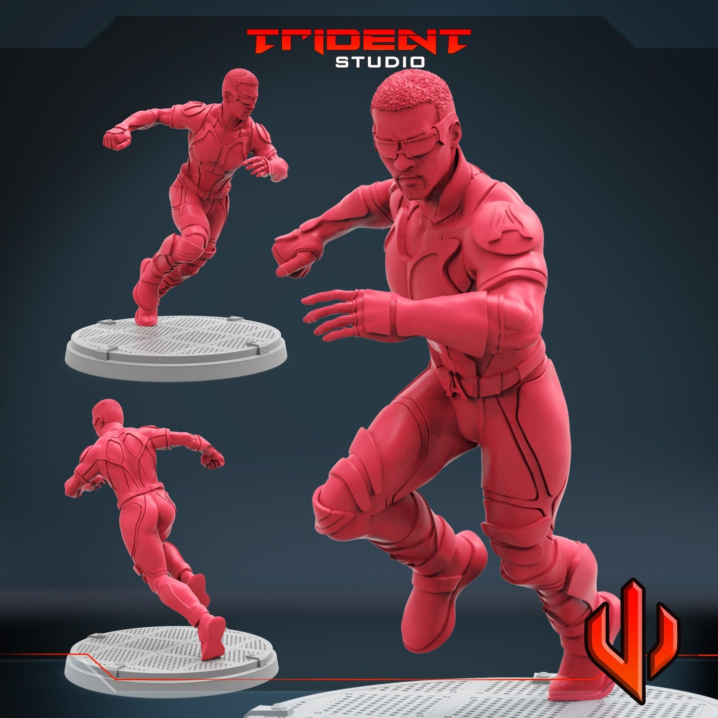 The Boys Speedster - 40mm  Miniature | Crisis Protocol Proxy | Trident