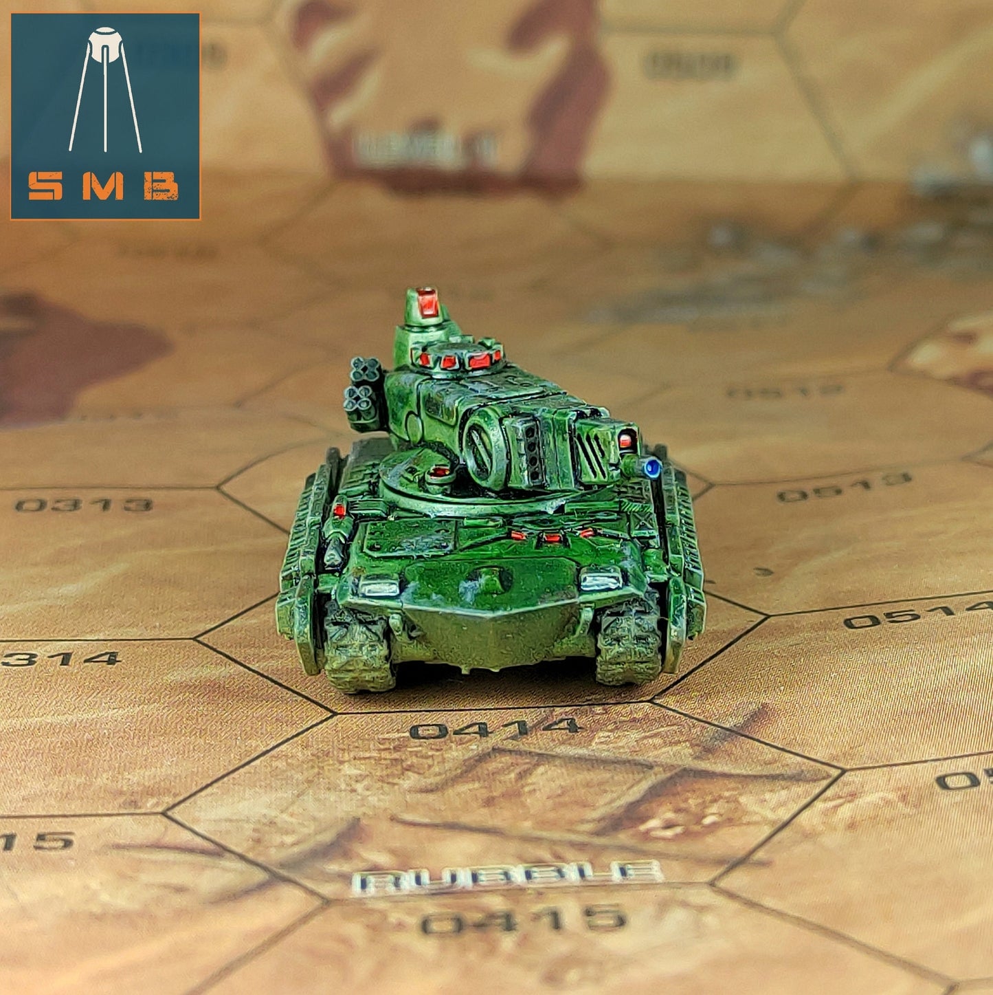 Bulldogi Battle Tank | 1:265 | 6mm Battletech Scale | Mecha | Sir Mortimer