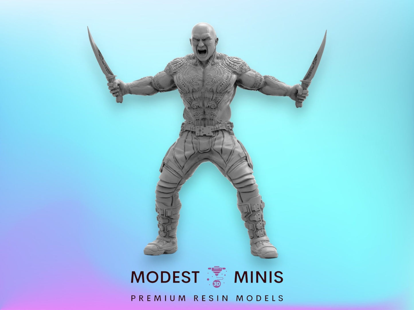 Draxent B - 40mm  Miniature | Crisis Protocol Proxy | Trident