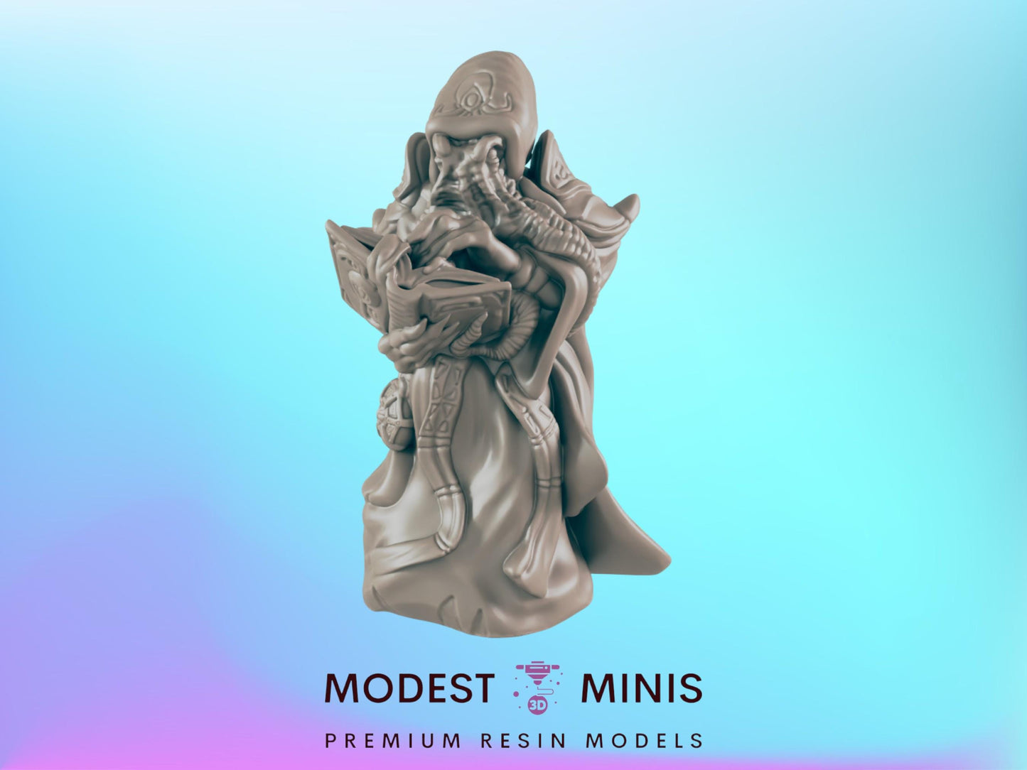Mind Horror Outcast  | 25mm - 100mm Scale | DnD | EC3D Fantasy Mini | Beasts and Baddies