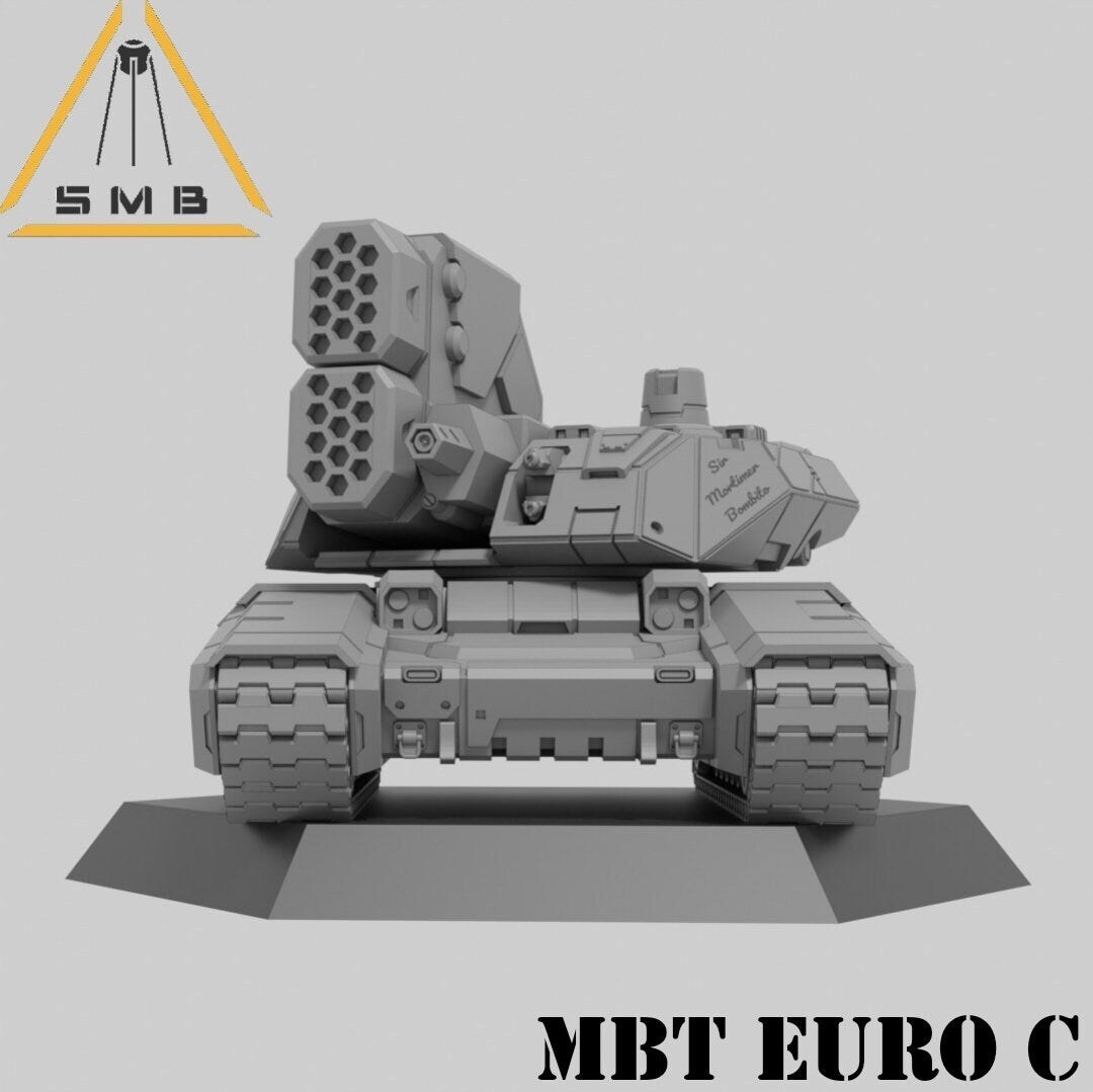 MBT Euro Omnitank 5 Designs | 1:265 | 6mm Battletech Scale | Sir Mortimer