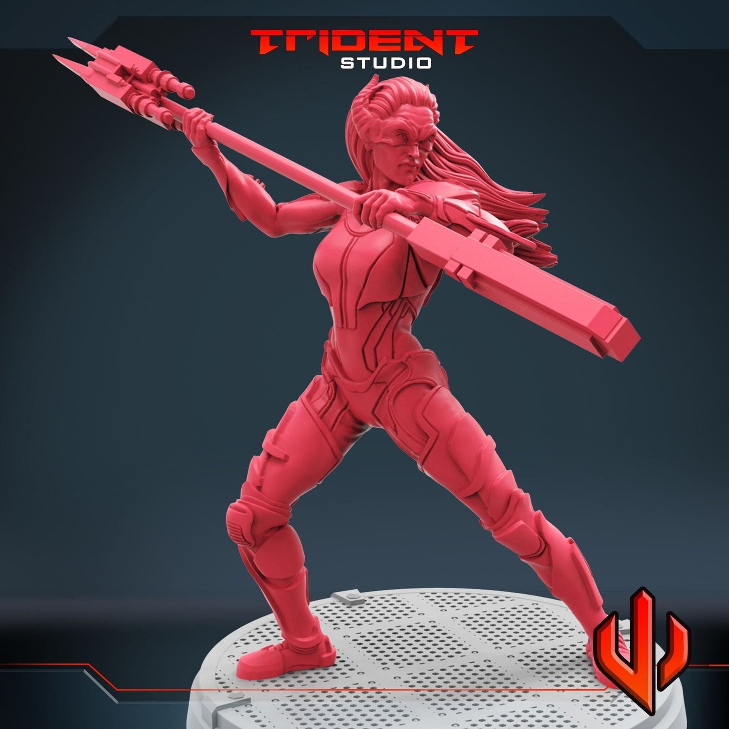 Proxima A - 40mm  Miniature | Crisis Protocol Proxy | Trident