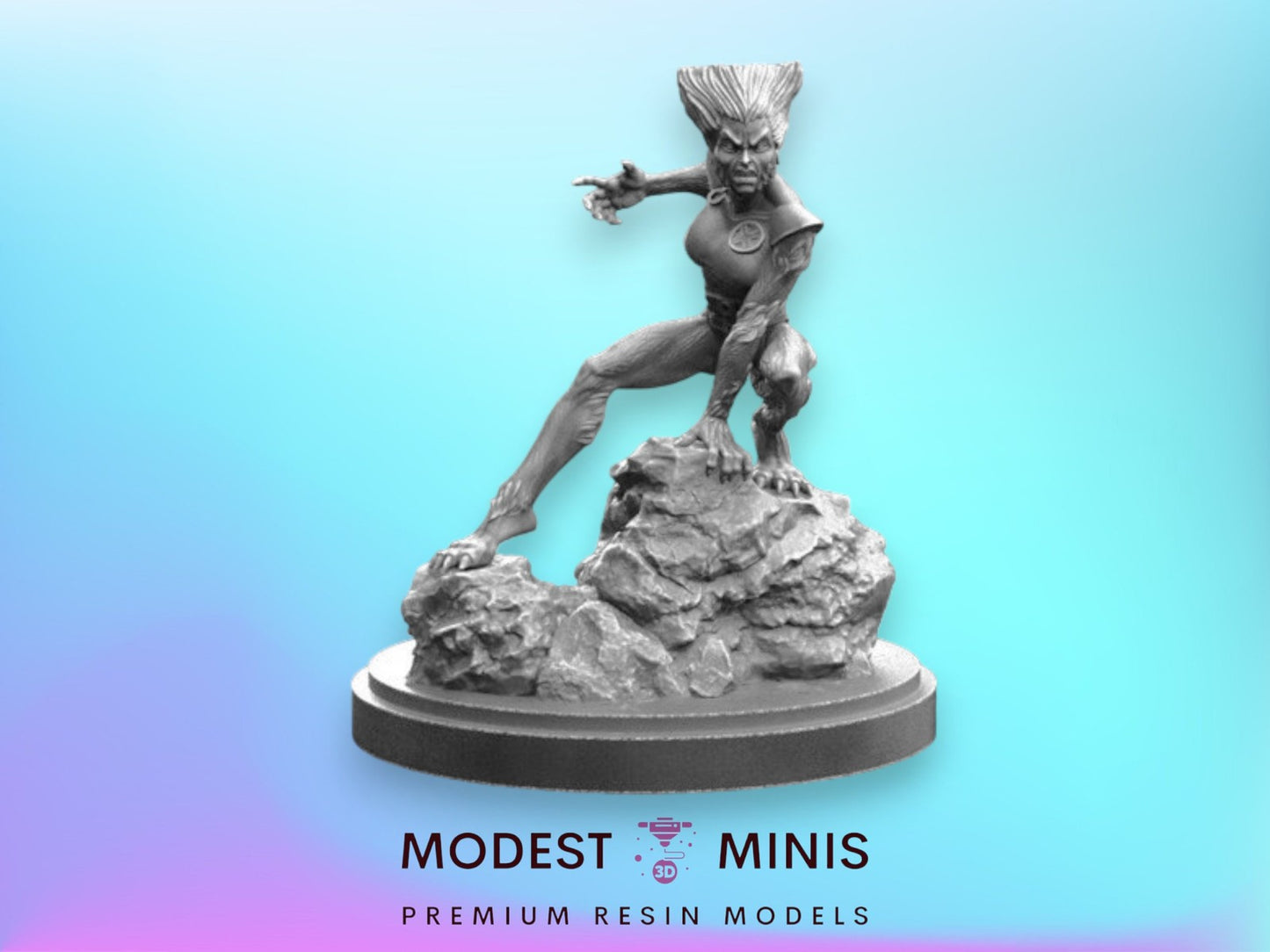 She-wolf - 32mm - 40mm Mini | Crisis Protocol Proxy | C27