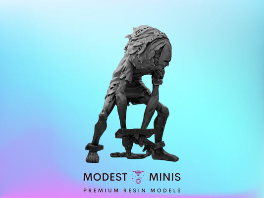 Zombie Lisa | 28mm - 100mm Scale Resin Mini | Zombicide | Vaultz