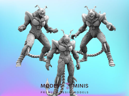 Papzinoid Enzyme III - Resin Cyberpunk Miniature  | Papsikels