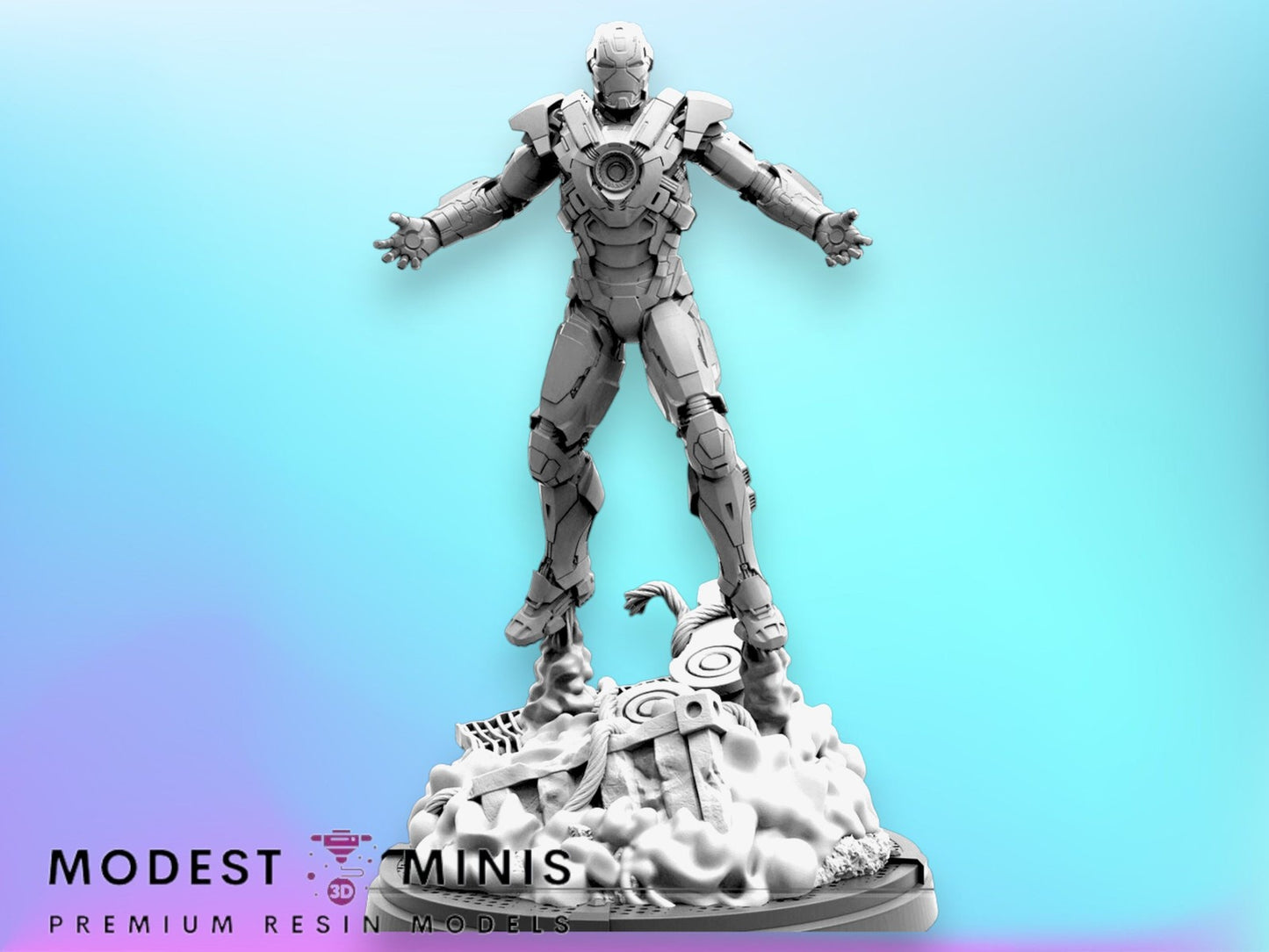 Mk17 - 40mm  Miniature | Crisis Protocol Proxy | Trident