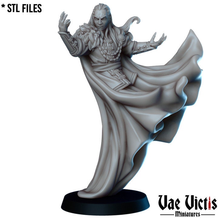 6pc Gothic Tales Vampires Set | 28mm - 75mm Scale | DnD Frostgrave Mini | Vae Victis Fantasy