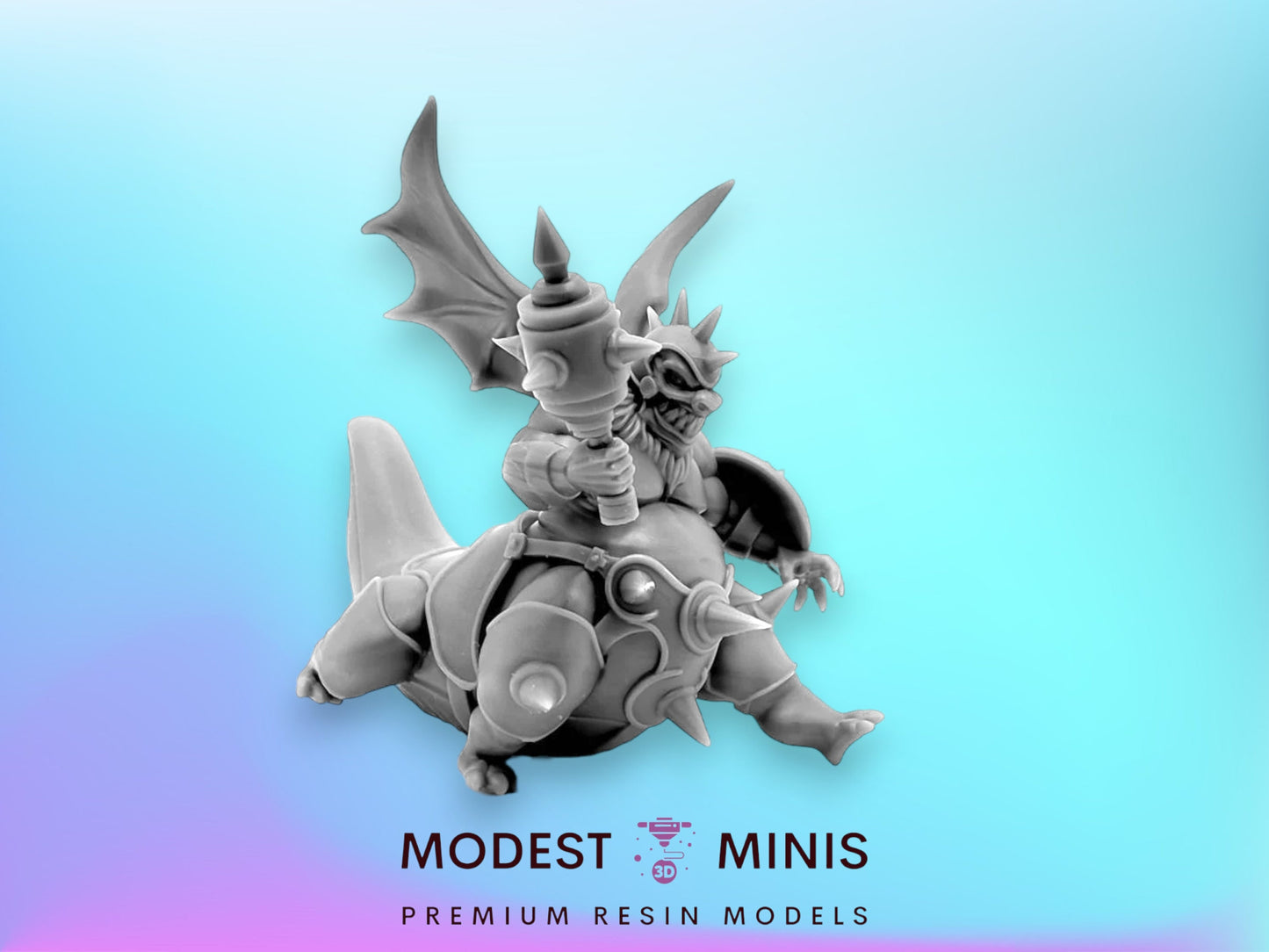 Brantok - 32mm Scale DnD Miniature | Dungeons and Dragons | JRPG Mini - RN Estudio