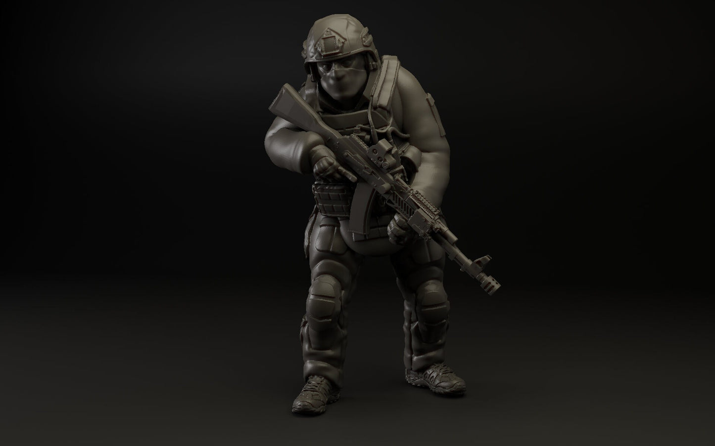 6pc Russian PMC - 28mm Scale Resin Military Miniature | Zona Alfa | Spectre Ops Mini