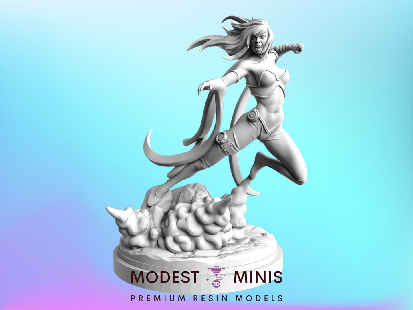 Killer Ballerina - 32mm - 40mm Mini | Crisis Protocol Proxy | C27