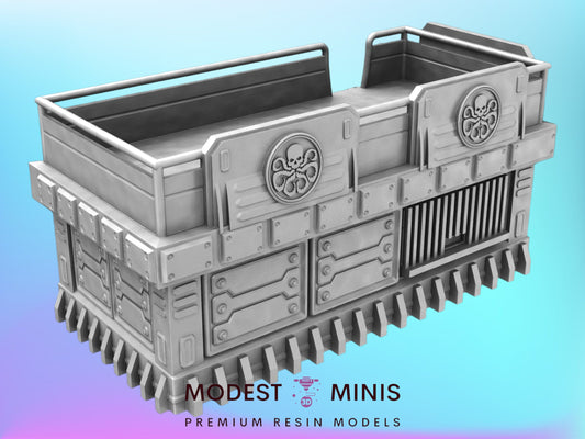Hydra Guardhouse | 28mm - 40mm Scale | Superhero Terrain | Survivor Scatter | Protocol Terrain | Crisis | C27