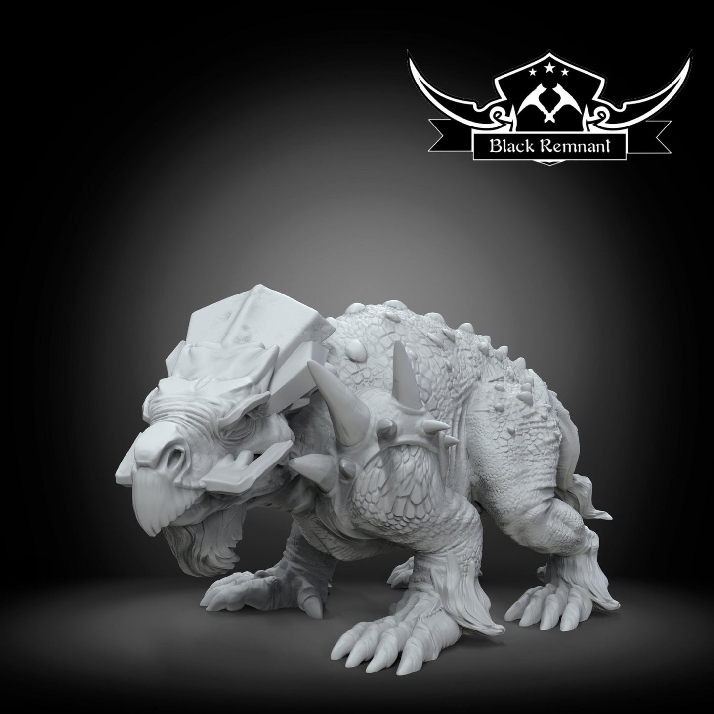 Triceratops Master - 28mm - 40mm Scale | Star Wars Legion Mini