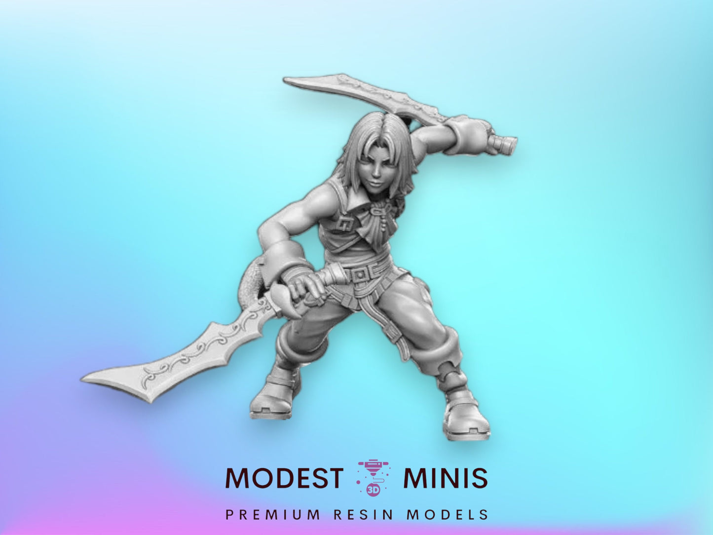 Zhedonis - 32mm Scale DnD Miniature | Dungeons and Dragons | JRPG Mini - RN Estudio