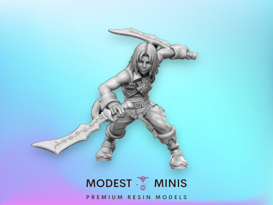 Zhedonis - 32mm Scale DnD Miniature | Dungeons and Dragons | JRPG Mini - RN Estudio