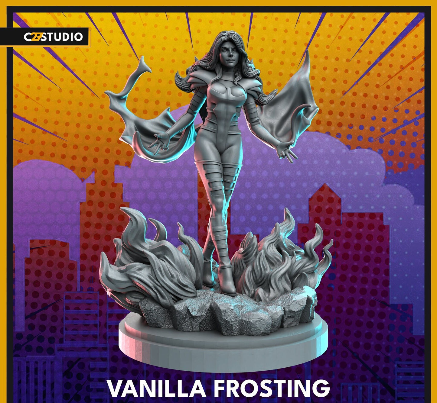 Vanilla Frosting - 32mm - 40mm Mini | Crisis Protocol Proxy | C27