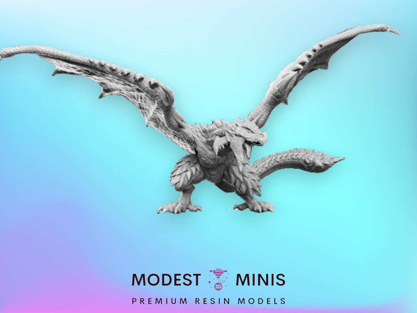 Thorndrake - 28mm 32mm Scale DnD Miniature | Dungeons and Dragons | RN Estudio